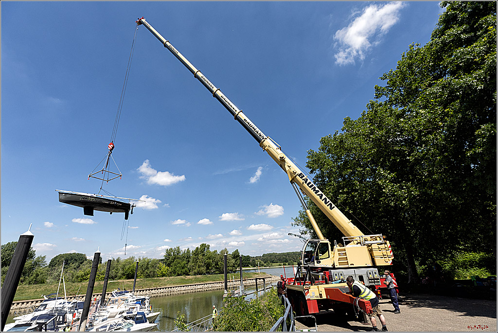 100 Jahre Rheinwoche 2022 - Einkranen Club fuer Wassersport Porz e.V. 1926, 02.06.2022,